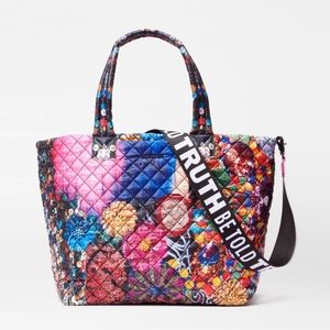 MZ WALLACE NICK CAVE METRO TOTE DELIXE LARGE